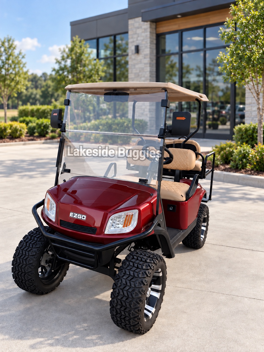 Photo 3 of 8: Additional front view of the E-Z-GO TXT