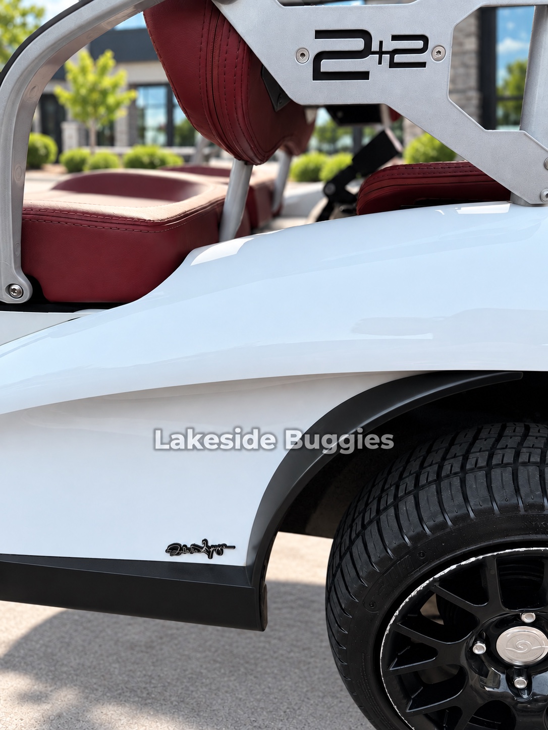 Photo 4 of 9: White body and black wheel detail