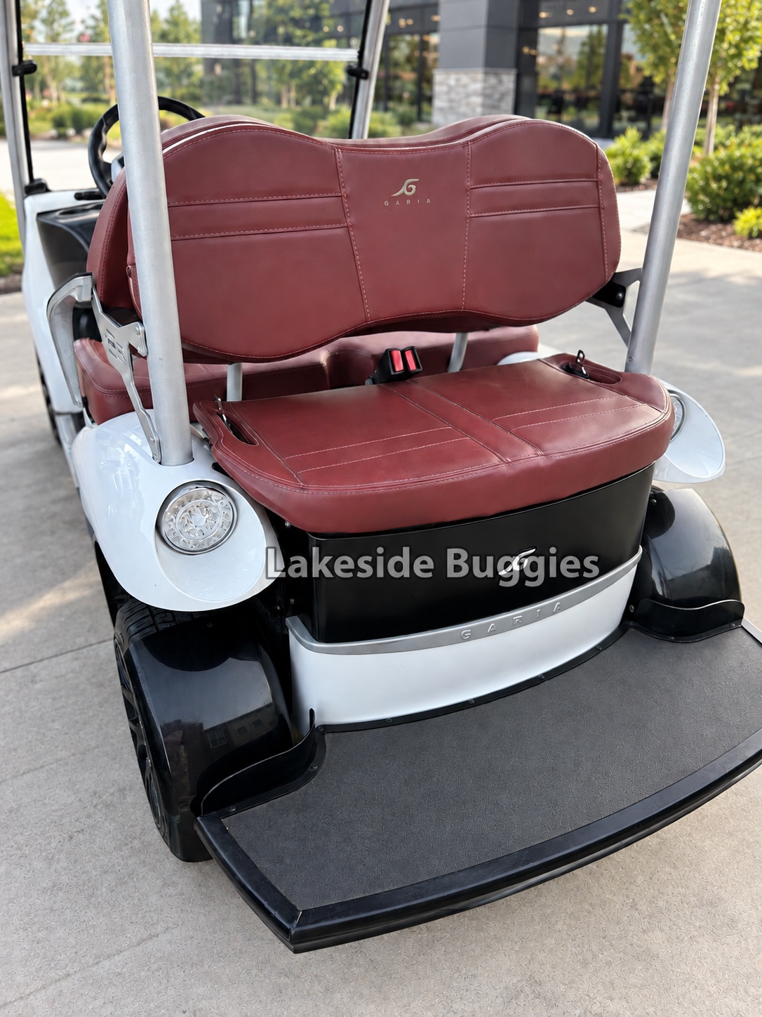 Photo 6 of 9: Rear-facing passenger seat and footrest
